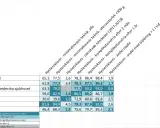 Tabell visar data om hysterektomi, inklusive komplikationer och nöjdhet, med fokus på hormonrubbning efter hysterektomi.